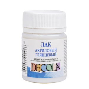 Лак акриловый глянцевый Декола - 50 мл