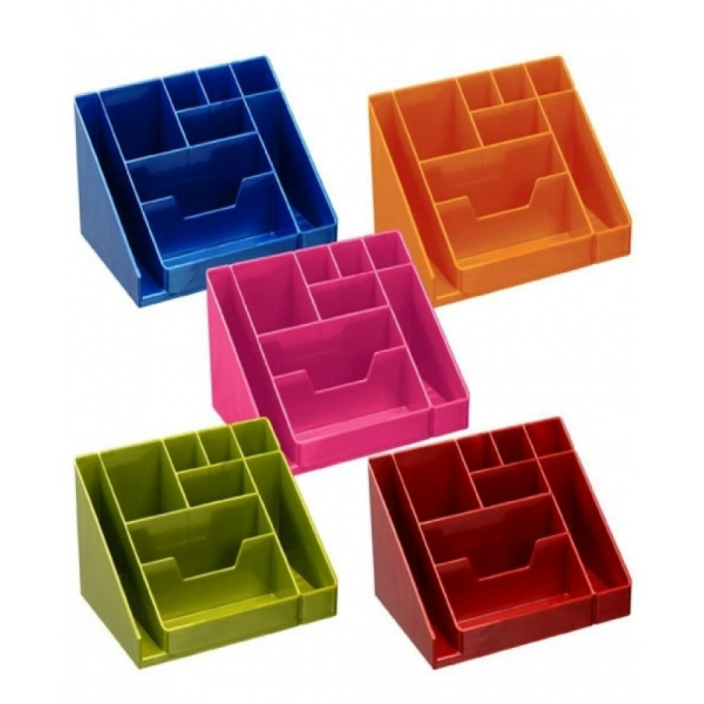 Подставка канцелярская Каскад Gloss - Оранжевая Подставка канцелярская Каскад Gloss - Оранжевая