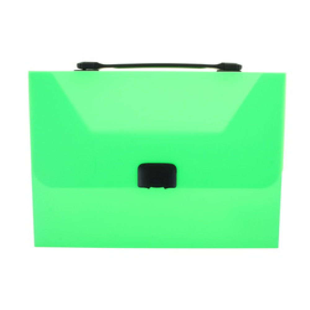 Портфель пластиковый Neon - Зеленый неон Портфель пластиковый Neon - Зеленый неон