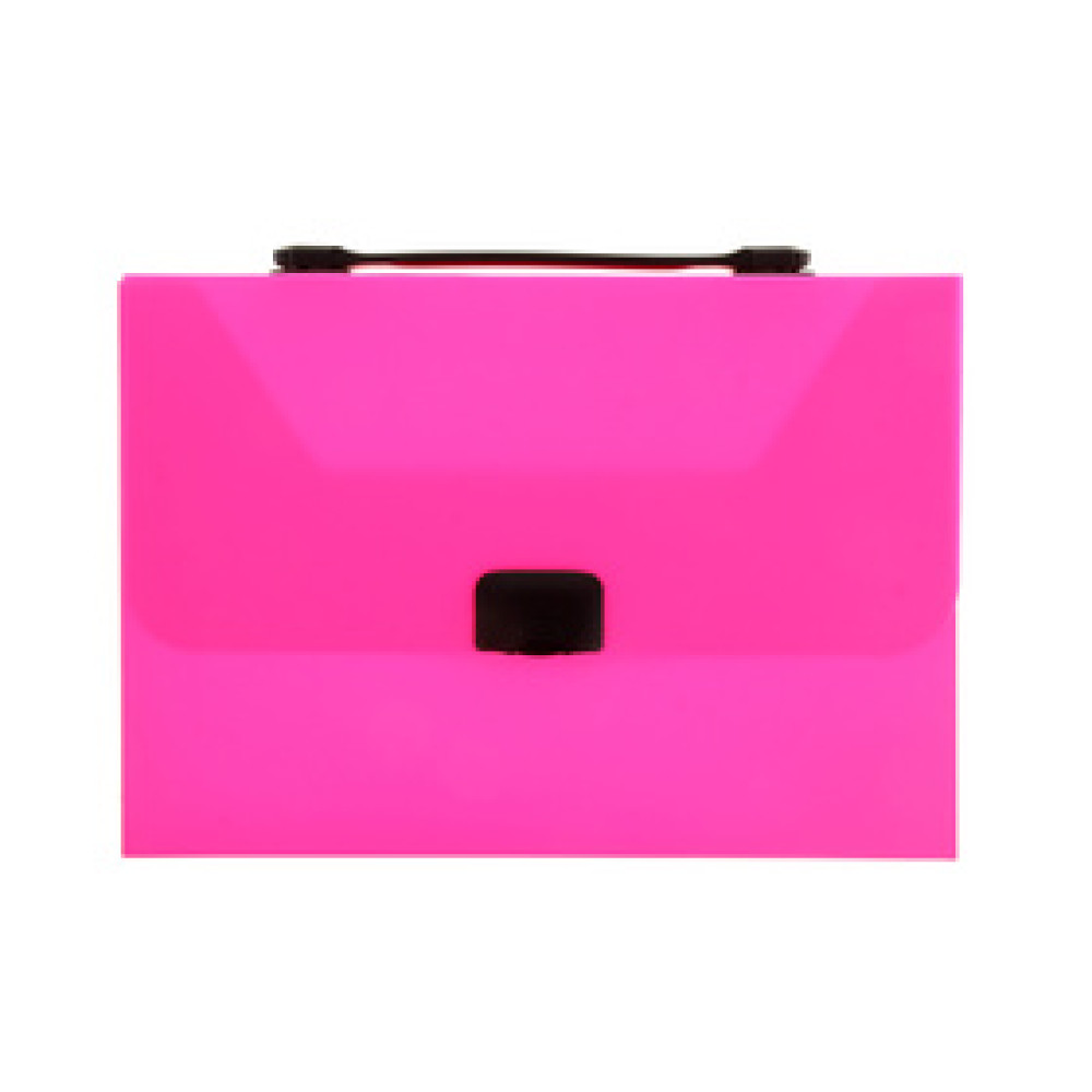 Портфель пластиковый Neon - Розовый неон Портфель пластиковый Neon - Розовый неон