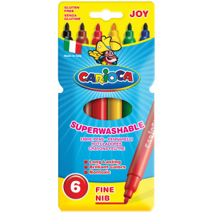 Набор фломастеров Carioca Joy - 6 цветов