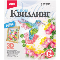 Квиллинг панно - Колибри