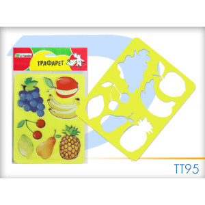 Трафарет Фрукты
