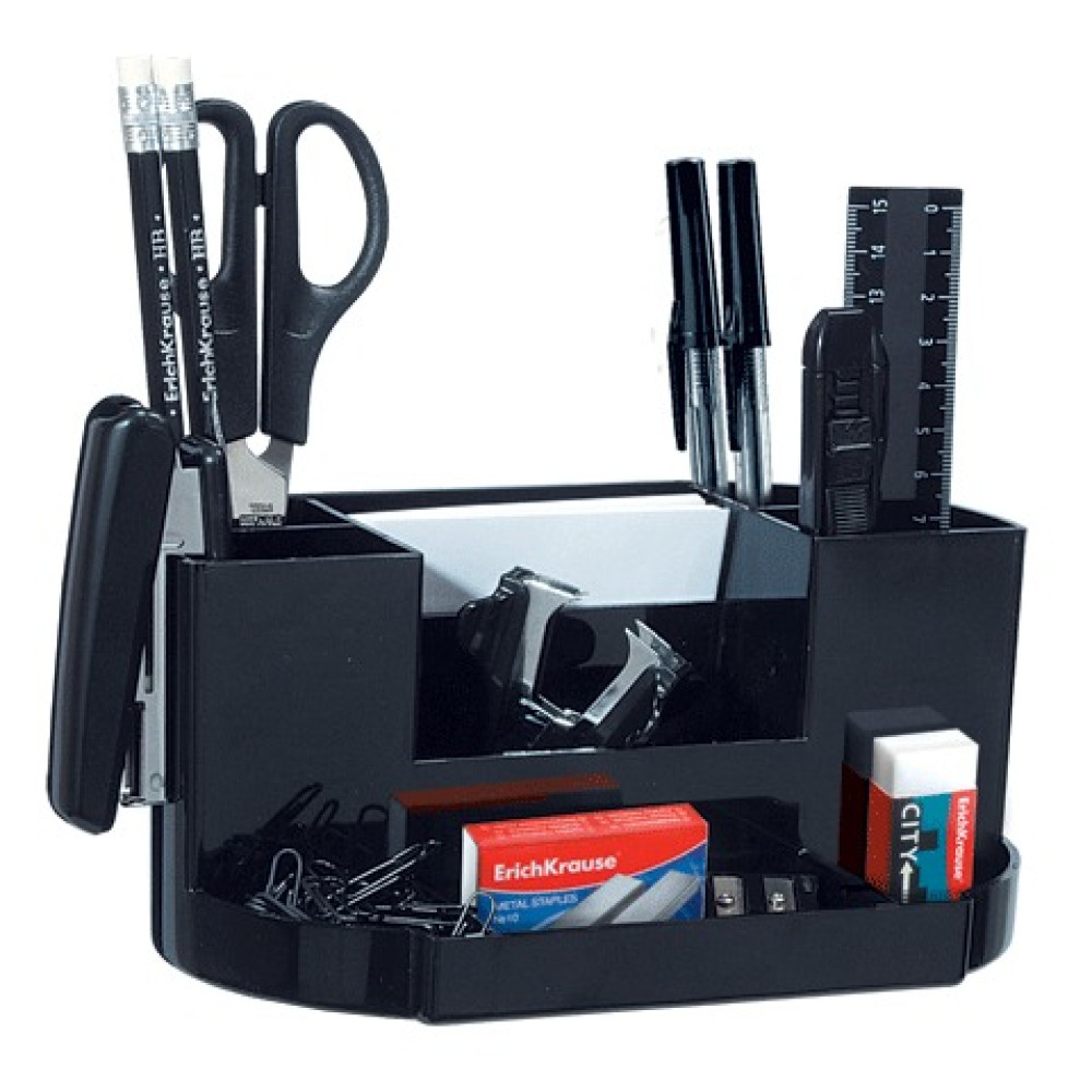 Набор Erich Krause Виктория - Настольный - Черный - 14 предметов Набор Erich Krause Виктория - Настольный - Черный - 14 предметов