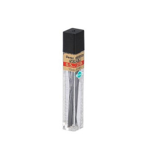 Грифель Pentel - 2В - 0,5 мм - 12 штук