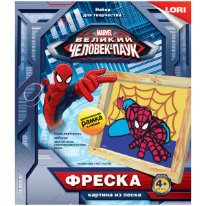 Фреска - Картина из песка - Дисней - Челоовек-паук