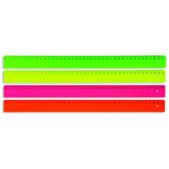Линейка флюоресцентная Стамм Neon Christal - 40 см