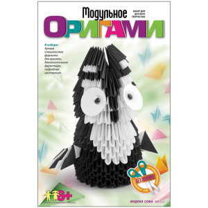 Набор для оригами - Мудрая сова