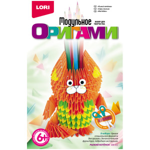 Набор для оригами - Рыжий котенок