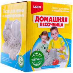 Набор для лепки - Морской песок - 0,5 кг - 2 формочки