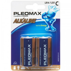 Батарейки Samsung Pleomax - C - LR14 - 14A - 1,5В - 2 штуки Батарейки Samsung Pleomax - C - LR14 - 14A - 1,5В - 2 штуки