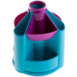 Настольная подставка Стамм Mini Desk - Вращающаяся - Бирюзовый/фиалковый Настольная подставка Стамм Mini Desk - Вращающаяся - Бирюзовый/фиалковый