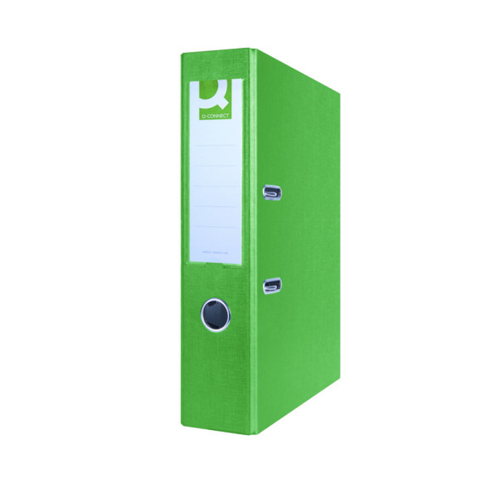Папка-регистратор Q-Connect - 75 мм - Зеленая Папка-регистратор Q-Connect - 75 мм - Зеленая