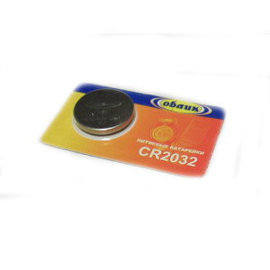 Батарейка литиевая Облик CR2032 - 1 шт