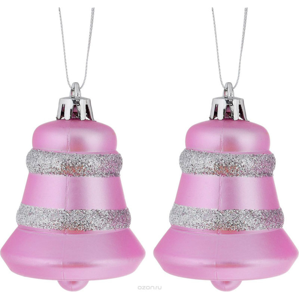 Новогодняя игрушка Колокольчики - 7 см Новогодняя игрушка Колокольчики - 7 см