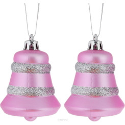 Новогодняя игрушка Колокольчики - 7 см Новогодняя игрушка Колокольчики - 7 см