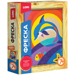Фреска-картина из песка Дельфин Lori - Для детей от 7 лет