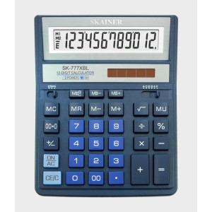 Калькулятор Skainer Electronic SK-777XBL - 157*200 мм - 12 разрядов