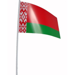 Флаг Беларуси - 21*10 см - Бумажный - С древком