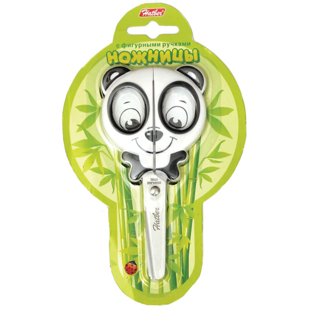 Ножницы детские Hatber Панда - Оригинальный дизайн - 13 см Ножницы детские Hatber Панда - Оригинальный дизайн - 13 см