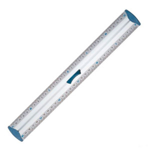 Линейка металлическая Maped Aluminium - 30 см - С держателем