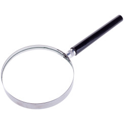 Лупа OfficeSpace - 90 мм - 3-х кратное увеличение - Металлическая оправа Лупа OfficeSpace - 90 мм - 3-х кратное увеличение - Металлическая оправа