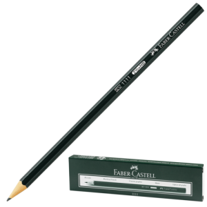Карандаш Faber-Castell - Чернографитный - HB - Черный корпус