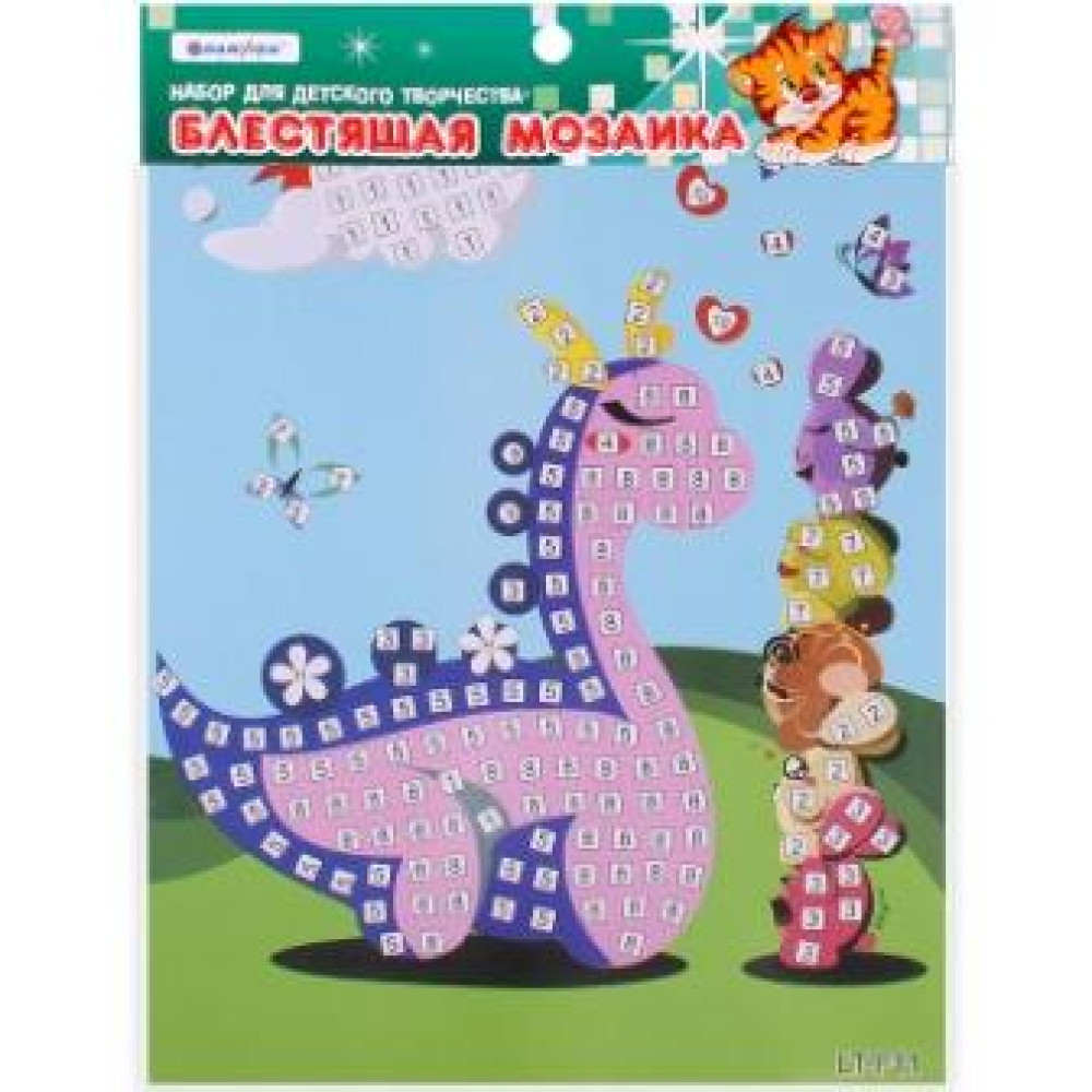 Набор для детского творчества - Блестящая мозаика Набор для детского творчества - Блестящая мозаика