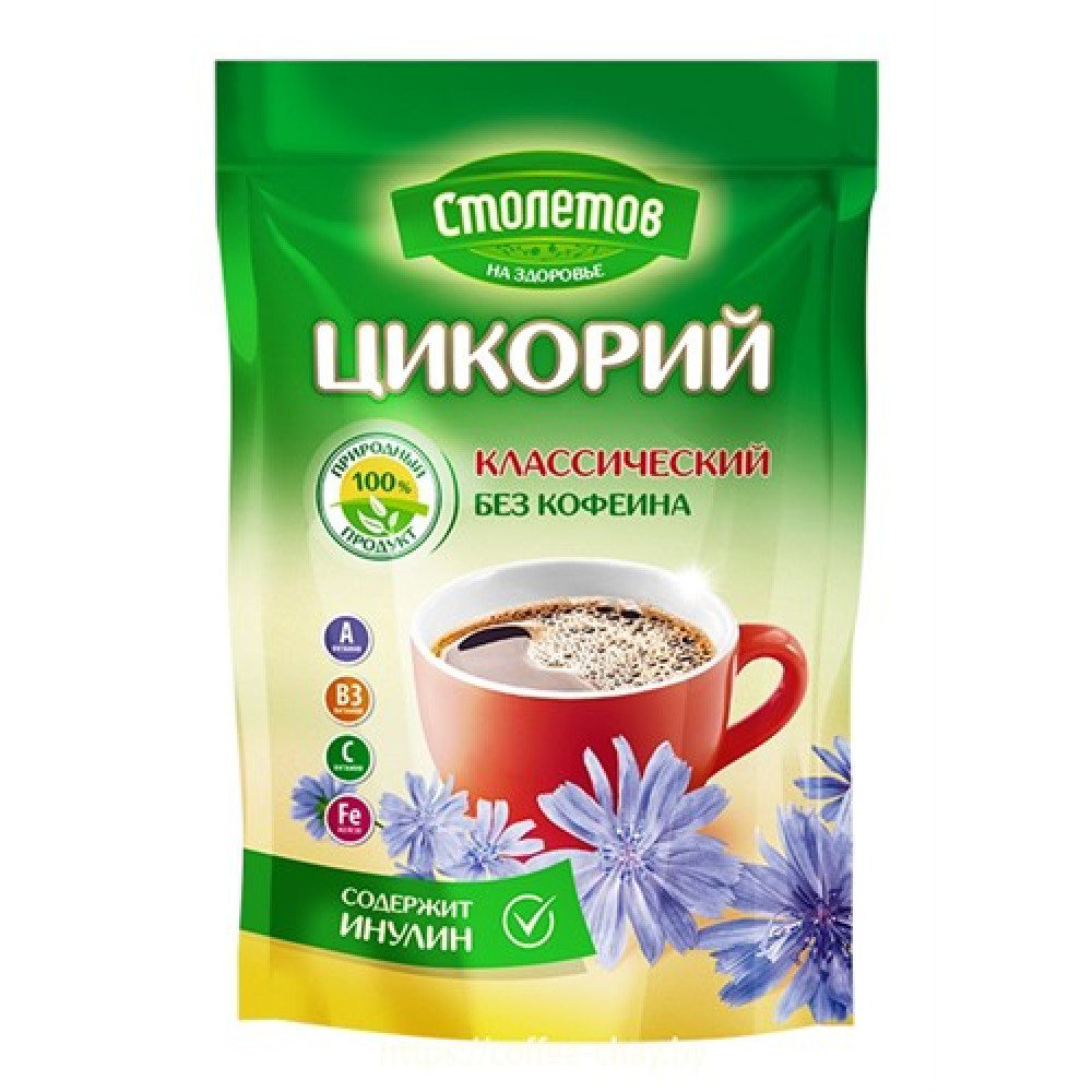 Цикорий Столетов Классический - 100 г Цикорий Столетов Классический - 100 г
