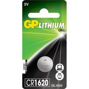 Батарейка литиевая GP - CR1620 - 1 шт