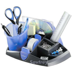 Подставка канцелярская Maped Ergologic - Пластик - Черный, синий Подставка канцелярская Maped Ergologic - Пластик - Черный, синий