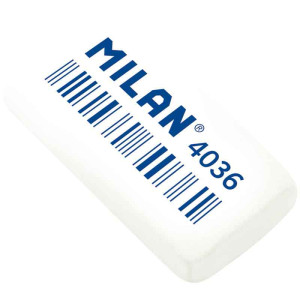 Ластик Milan Oval - 62*28*12 мм - Синтетический каучук