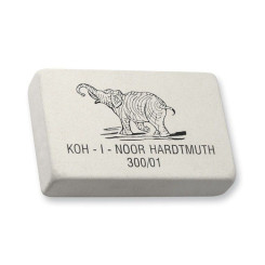 Ластик Koh-i-Noor Elephant - Натуральный каучук - Белый