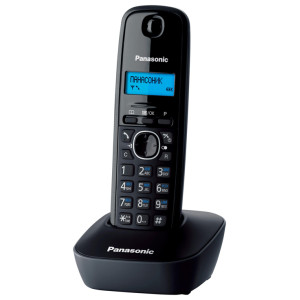 Телефон Panasonic DECT KX-TG1611RUH - Черный