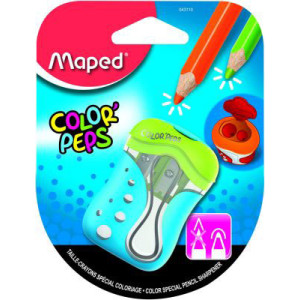 Точилка Maped Color Peps - С контейнером - 2 отверстия