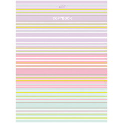 Тетрадь на кольцах Hatber Color Lines - А4 - 160 листов - Клетка