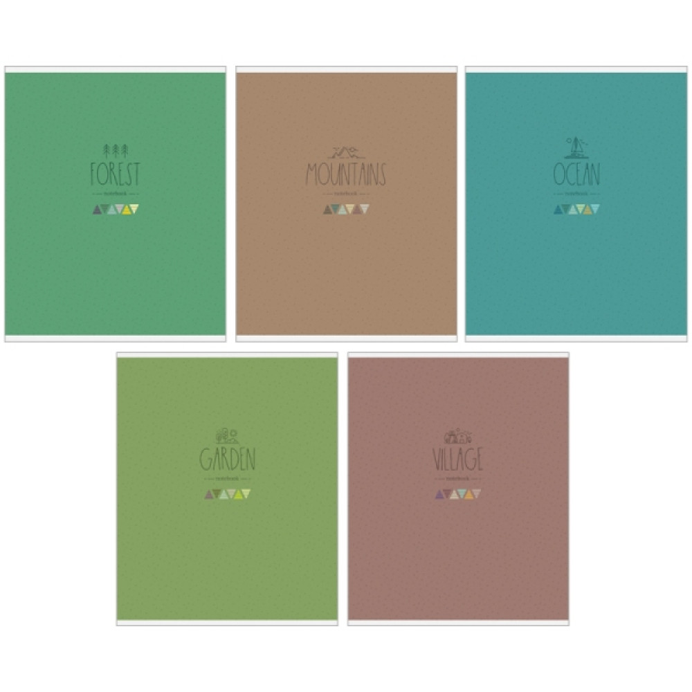 Тетрадь Моноколор Free Life - А5 - На скобе - 48 листов Тетрадь Моноколор Free Life - А5 - На скобе - 48 листов