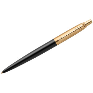 Ручка шариковая Parker Jotter Premium Bond Street Black - 1 мм - Синяя