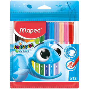 Фломастеры Maped Color Pep's Ocean - 12 цветов
