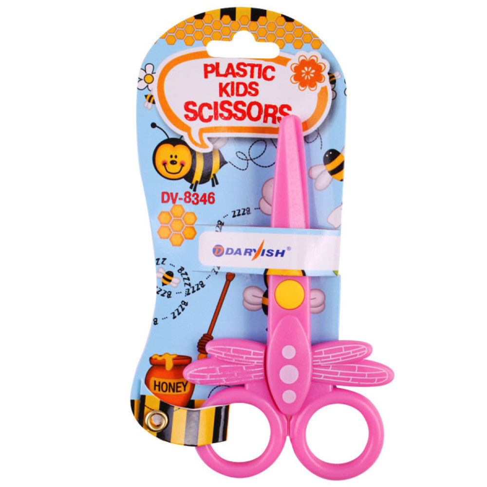 Ножницы детские Darvish - Пластиковые - 12 см - Ассорти Ножницы детские Darvish - Пластиковые - 12 см - Ассорти