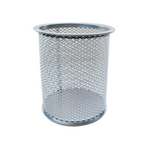 Стакан канцелярский Horer - Металлический - Серебристый