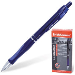 Авторучка шариковая Erich Krause Megapolis ЕК31 - Синяя Авторучка шариковая Erich Krause Megapolis ЕК31 - Синяя
