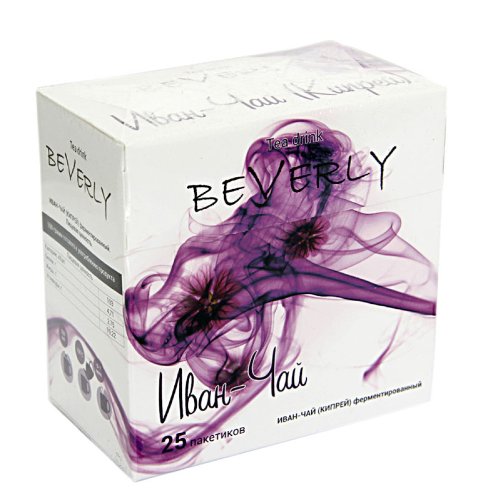 Чай Beverly - Иван-чай - 25 пакетиков Чай Beverly - Иван-чай - 25 пакетиков
