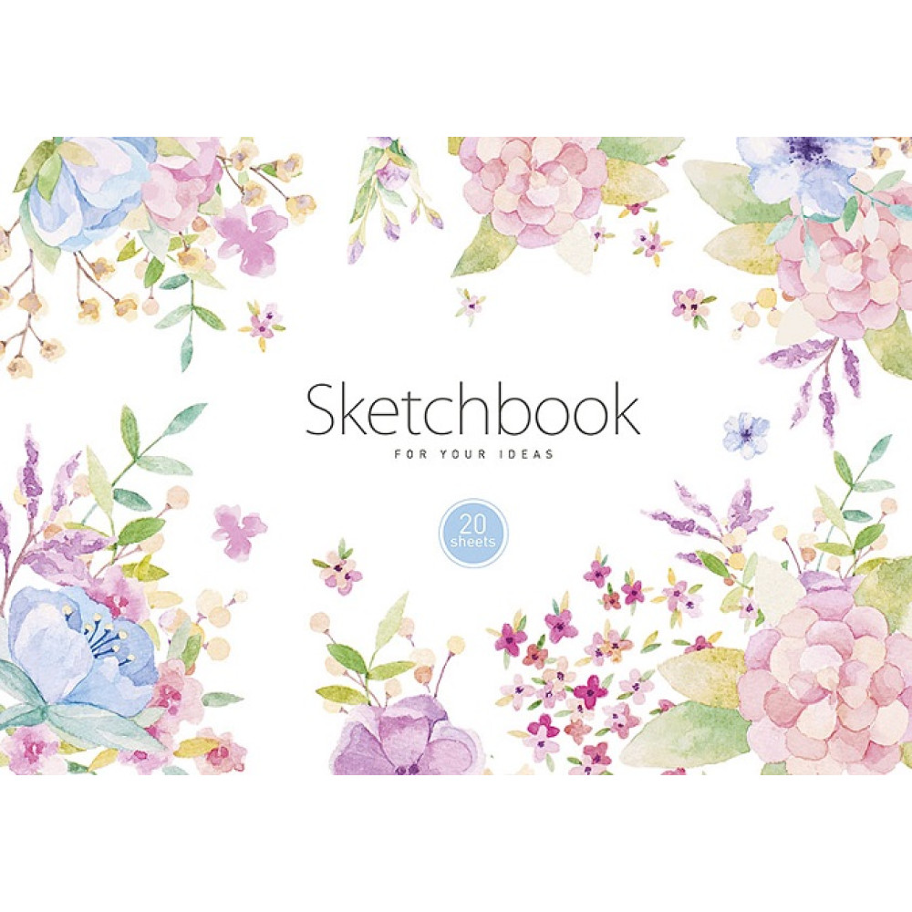 Альбом для рисования Школярик - 20 листов - Склейка Альбом для рисования Школярик - 20 листов - Склейка