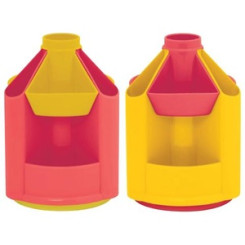 Подставка-органайзер СТАММ Mini Desk - Вращающаяся - 107*107*140 мм - 10 отделений